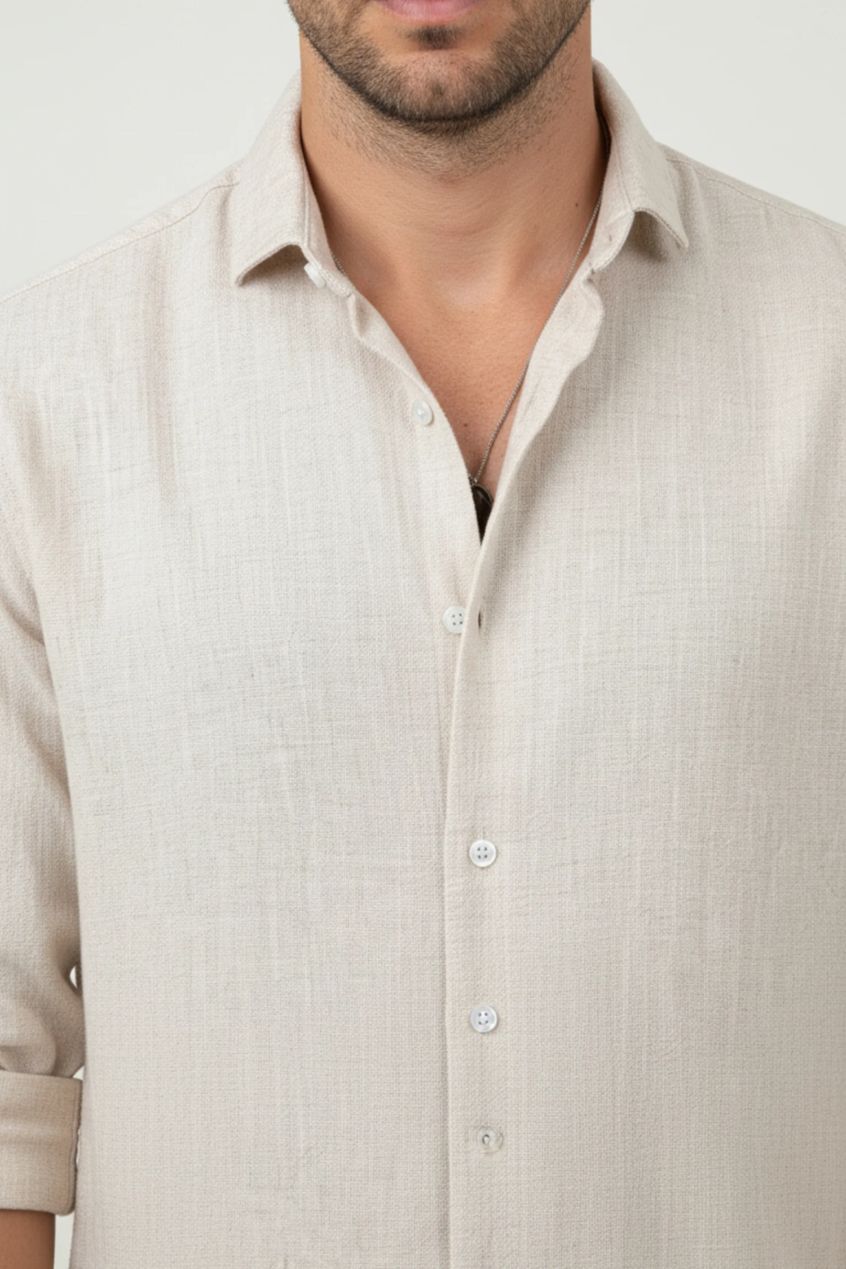 Camisa Lino Siciliana Arena – Dolce Vitta - Imagen 3