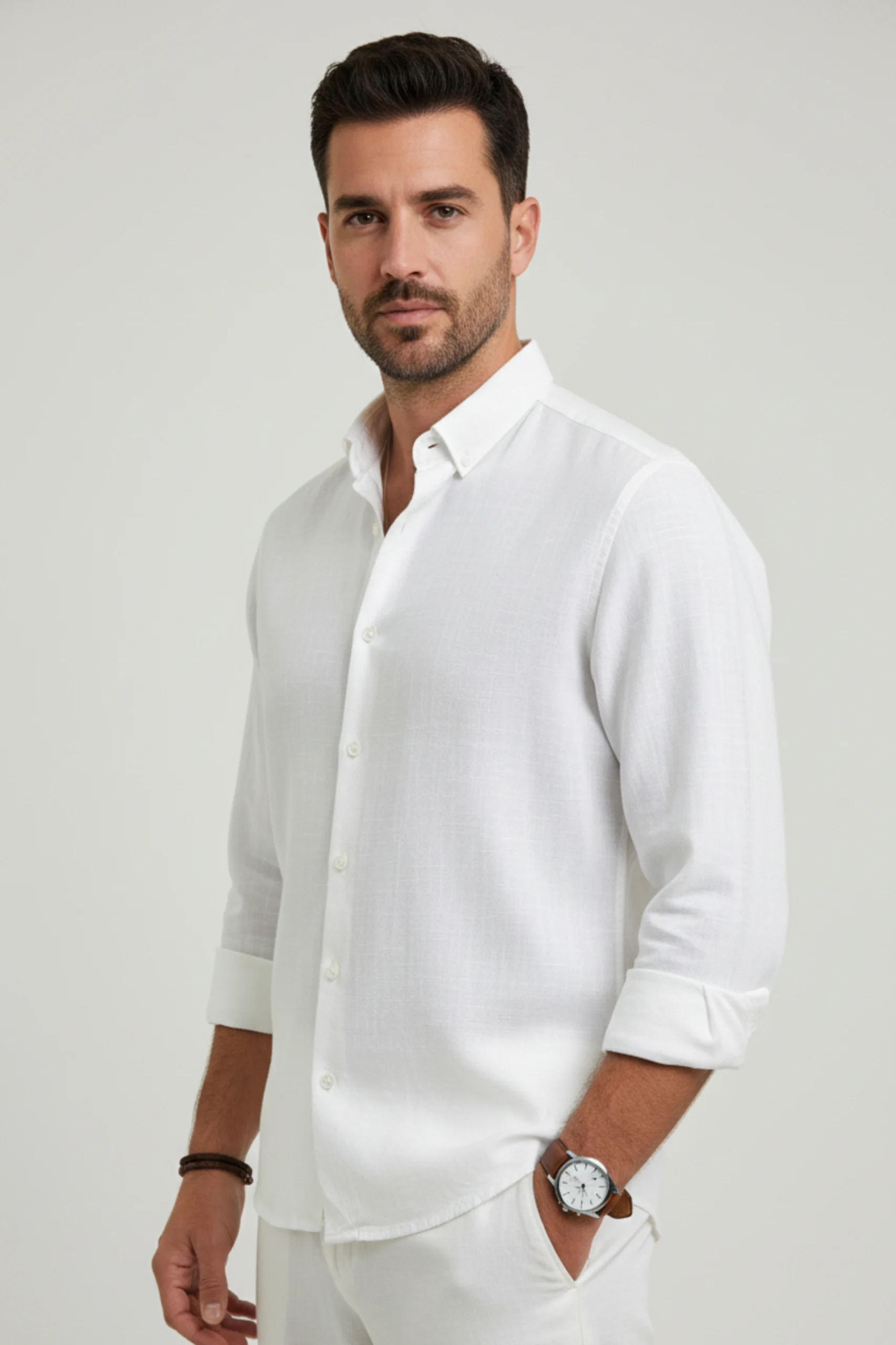 Camisa Lino Siciliana Perla– Dolce Vitta