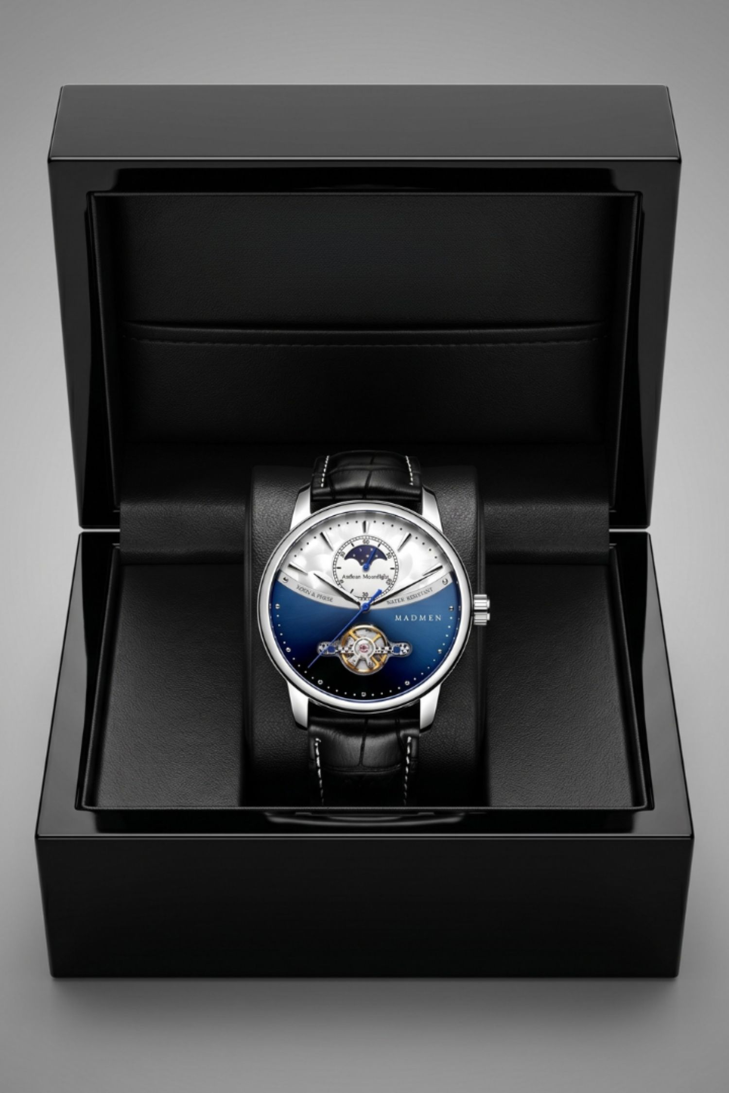 Reloj Andean Moonlight – Automatic Moonphase Tourbillon | Madmen - Imagen 6