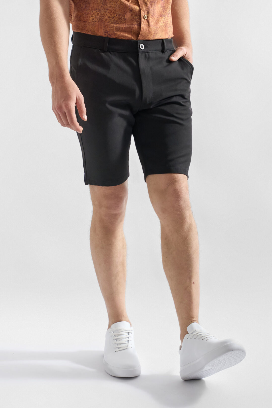 Short Slim Fit Negro - Imagen 2